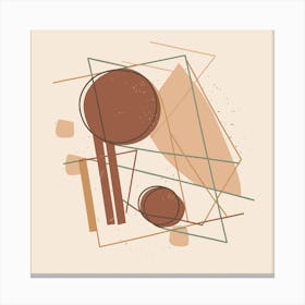Abstract Geometric Design Canvas Print
