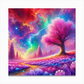 Tree In The Sky 54 Canvas Print