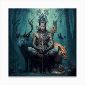 Protectors of the forest 3 Canvas Print