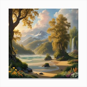 Beautiful Scene Canvas Print