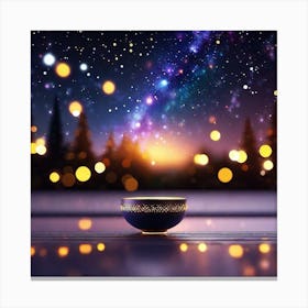 Bokeh Background 1 Canvas Print