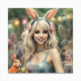 Easter Bunny 20 Canvas Print