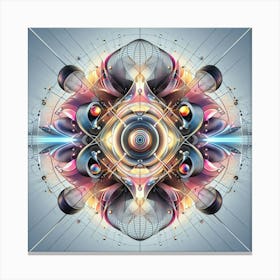 Abstract Fractal Canvas Print