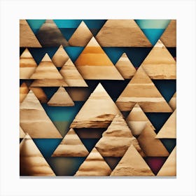 Pyramids Canvas Print