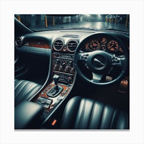 Interior jaguar Canvas Print