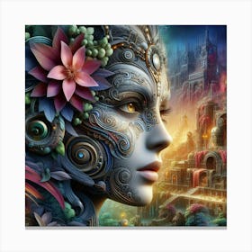 Fantasy Woman Canvas Print