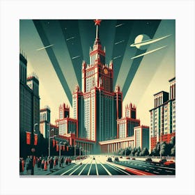 Moscow 5 Canvas Print