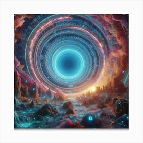 Hole In Space Canvas Print