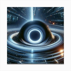 Black Hole 3 Canvas Print