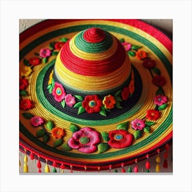 Mexican sombrero 3 Canvas Print