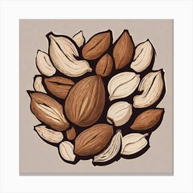 Almonds 6 Canvas Print