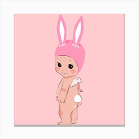 Easter Bunny Kewpie 1 Canvas Print
