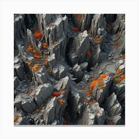 Rocky Landscape Canvas Print