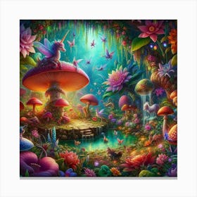 Fairy Garden 1 Canvas Print