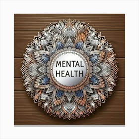 Mental Health 4 Canvas Print