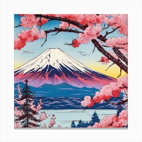 Mt Fuji 3 Canvas Print