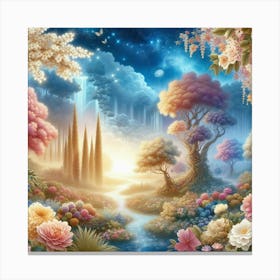 Fairy Garden 28 Canvas Print