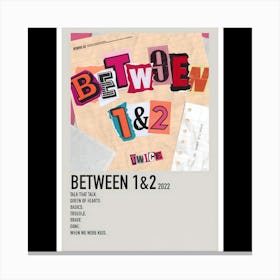 Between 1&2 - TWICE, 2022 Canvas Print