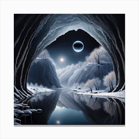 Cave Of The Moon Canvas Print