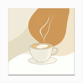 Creatai 24830 A Line Art Poster For International Latte Day F 2317b35c Ddab 45b0 Ab0e 7b62c00c565a 2 Canvas Print