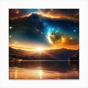 Galaxy Wallpaper 24 Canvas Print