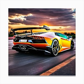 Lamborghini 14 Canvas Print