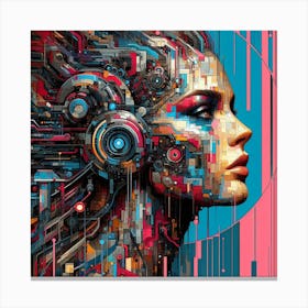 Digital Art Canvas Print