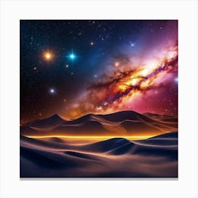 Galaxy Wallpaper 6 Canvas Print