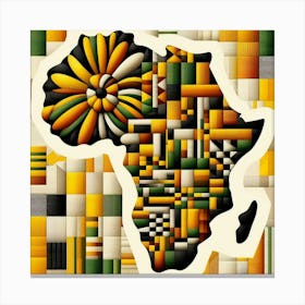 Africa’s Boundaries Canvas Print