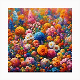 Floral Meadow 2 Canvas Print