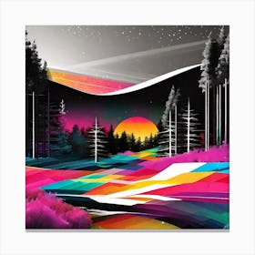 Saturday Night Canvas Print