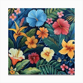 Tropical Vibrance (5) Canvas Print