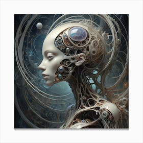 Ethereal Forms 14 Canvas Print