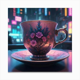 Tea Art 414 Canvas Print