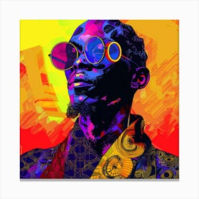 Afrobeat Artist Canvas Print