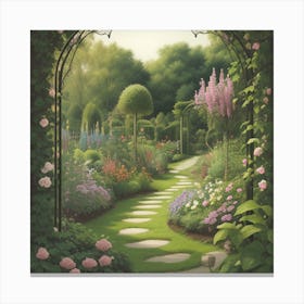 Graceful Garden Canvas Print
