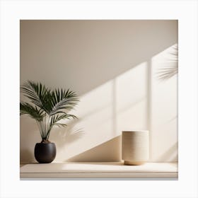 Modern Living Room Canvas Print