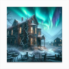 Frozen Echoes 18 Canvas Print