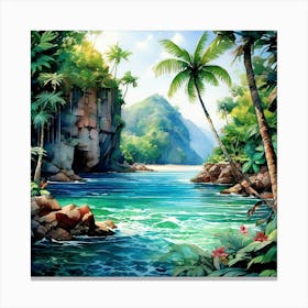 Tropical Paradise Canvas Print