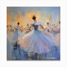 Ballet Dancers Canvas Print