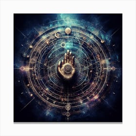 Occult Symbol Canvas Print