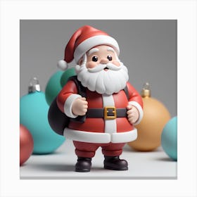 Santa Claus 12 Canvas Print