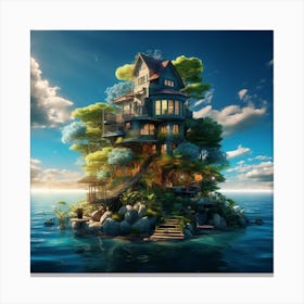 Your Dream House Canvas Print