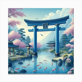 Japanese Garden 14 Canvas Print