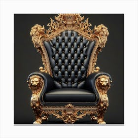 King'S Chair Canvas Print