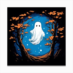 Ghost In The Woods 6 Canvas Print