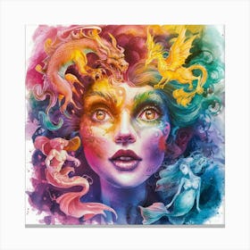 Mermaid 15 Canvas Print