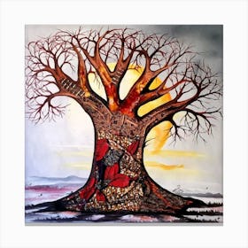 Baobab -Artwork Canvas Print