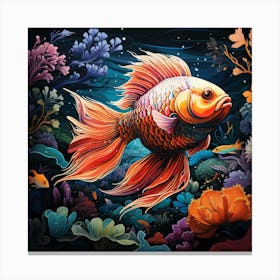 Goldfish 6 Canvas Print