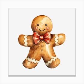 Gingerbread Man 17 Canvas Print